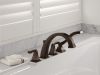 DELTA Dryden Roman Tub with Hand Shower Trim — Venetian Bronze