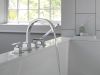 DELTA Vero Roman Tub Trim with Hand Shower — Chrome