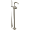 DELTA Trinsic Floor Mount Tub Filler — Stainless