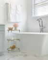 DELTA Dorval Handle - Volume FM Tub Filler/ 14S — Chrome