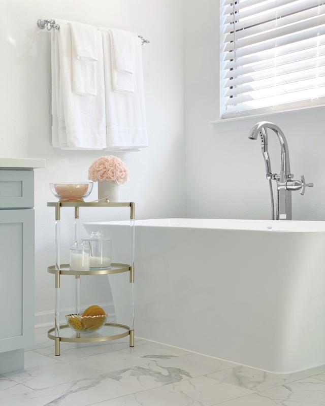 DELTA Dorval Handle - Volume FM Tub Filler/ 14S — Chrome