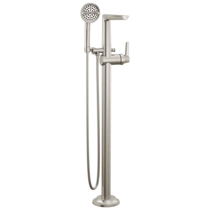 DELTA Galeon Free Standing Tub Filler — Lumicoat® Stainless