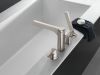 DELTA Zura Roman Tub with Hand Shower Trim — Stainless