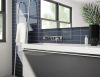 DELTA Zura Single Handle Wall Mount Bathroom Faucet Trim — Chrome