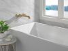 DELTA Trinsic Wall Mounted Tub Filler — Champagne Bronze