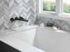 DELTA Galeon Wall Mount Tub Filler — Matte Black