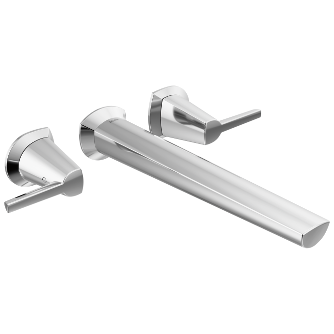 DELTA Galeon Wall Mount Tub Filler — Lumicoat® Chrome
