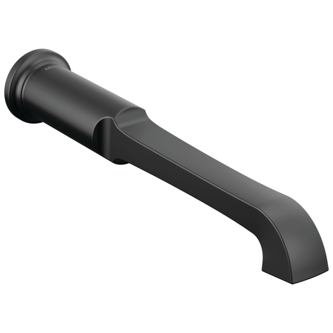 DELTA Tetra Wall Mount Tub Filler Trim — Matte Black
