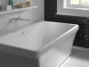 DELTA Pivotal Wall Mount Tub Filler Trim — Lumicoat® Chrome