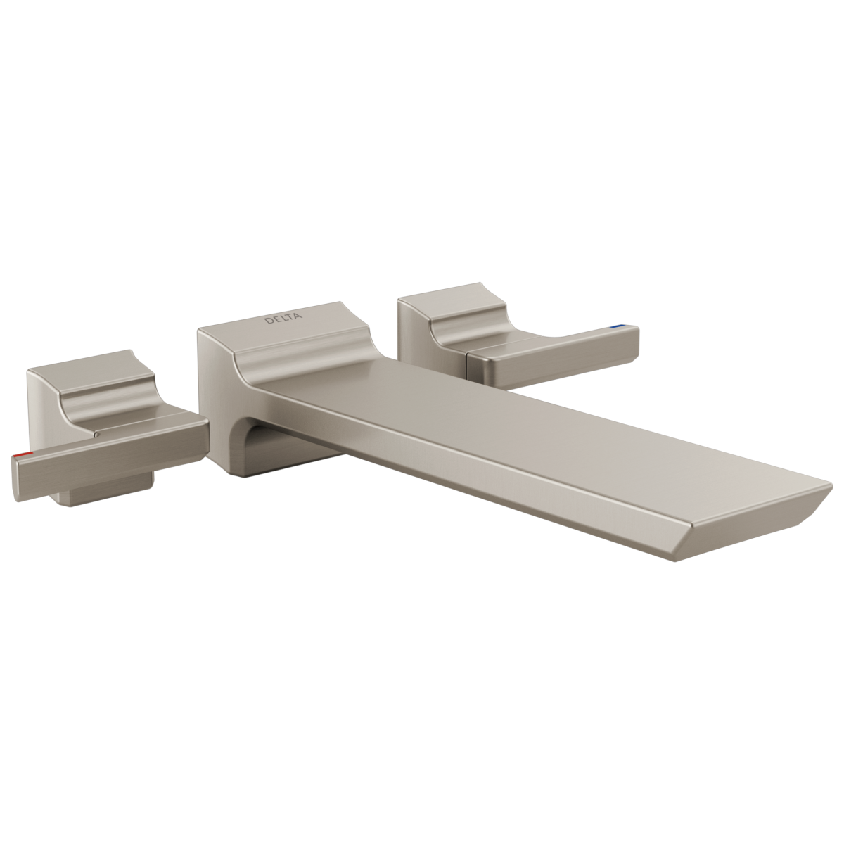 DELTA Pivotal Wall Mount Tub Filler Trim — Lumicoat® Stainless