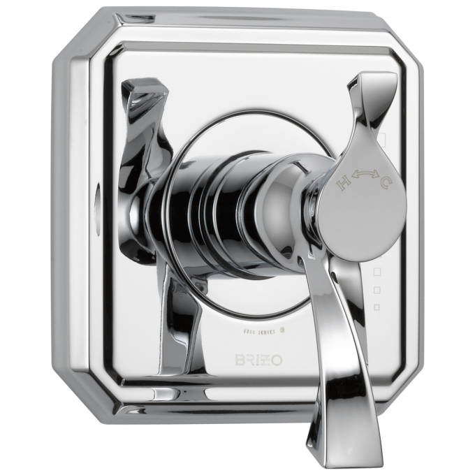 BRIZO Virage Tempassure Thermostatic Valve Only Trim — Chrome