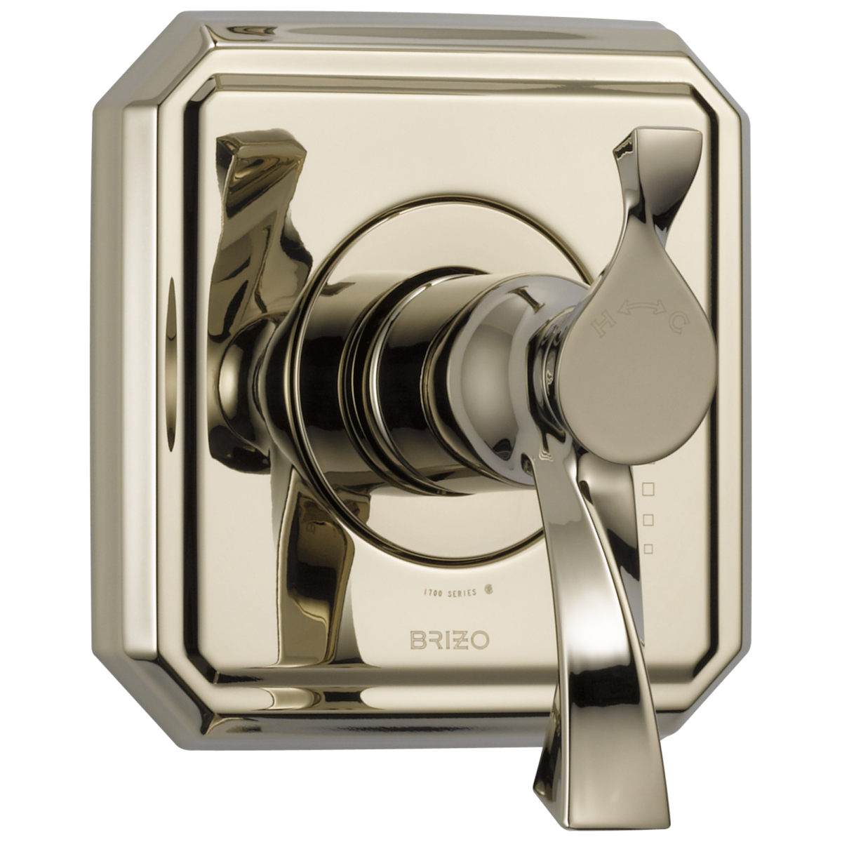 BRIZO Virage Tempassure Thermostatic Valve Only Trim — Polished Nickel