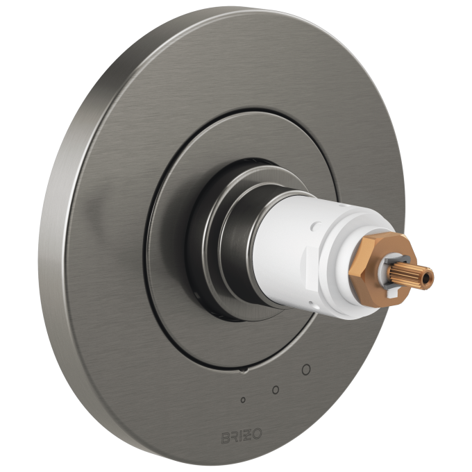BRIZO Litze Tempassure Thermostatic Valve Only Trim - Less Handles — Luxe Steel