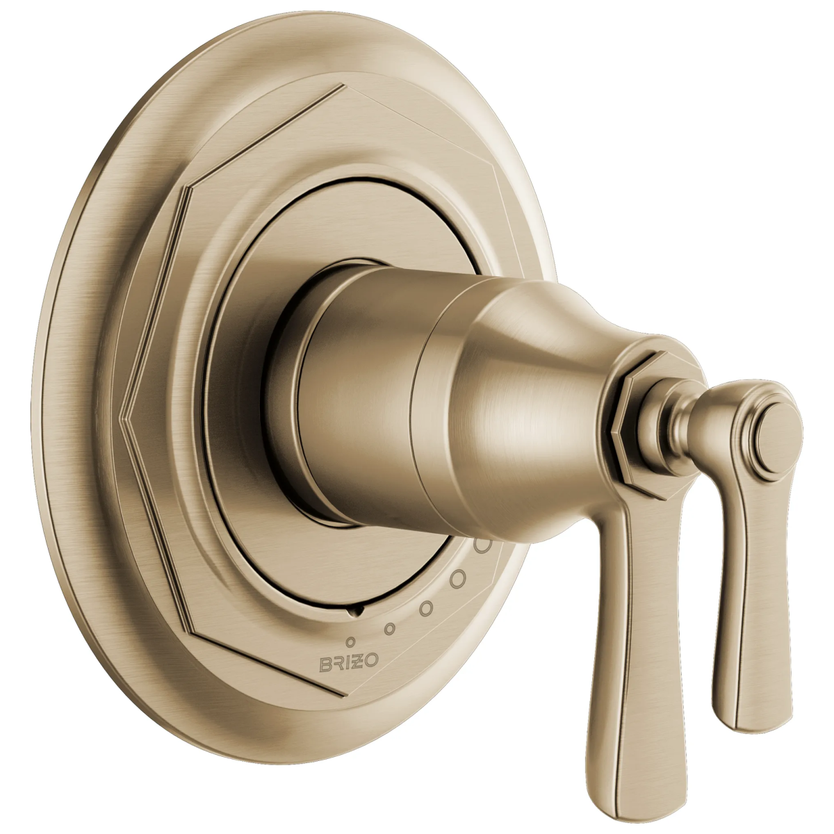 BRIZO Rook TempAssure Thermostatic Valve Trim — Luxe Gold