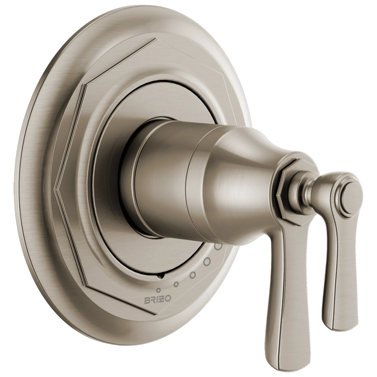 BRIZO Rook Tempassure Thermostatic Valve Only Trim — Luxe Nickel