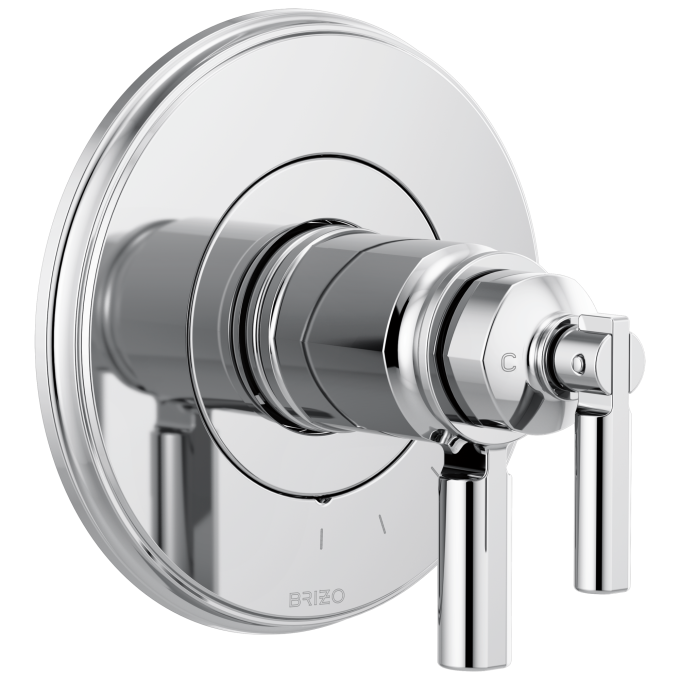 BRIZO Invari Tempassure Thermostatic Valve Only Trim — Chrome