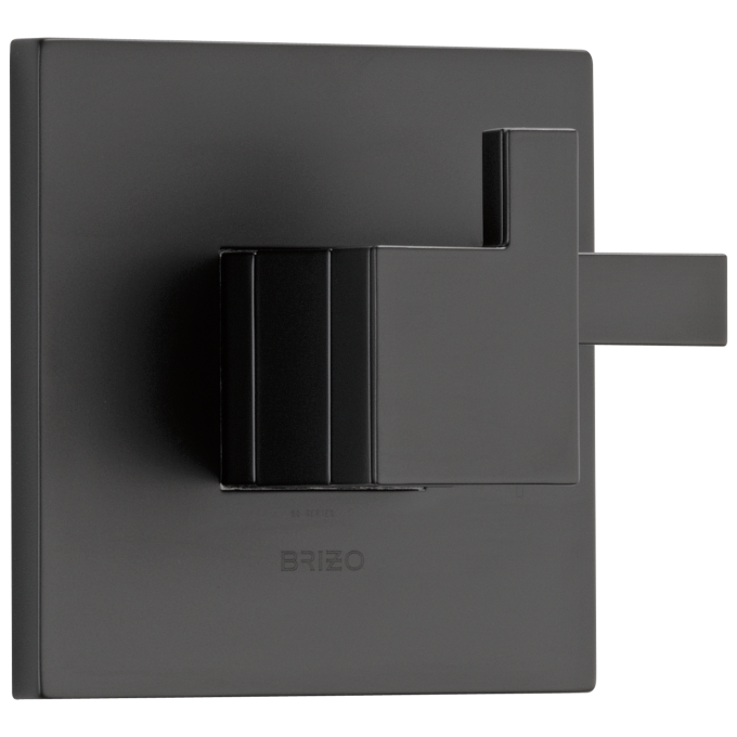 BRIZO Siderna Tempassure Thermostatic Valve Only Trim — Matte Black