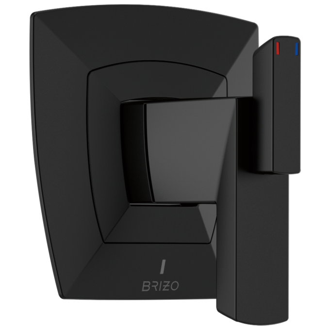 BRIZO Vettis Tempassure Thermostatic Valve Only Trim — Matte Black