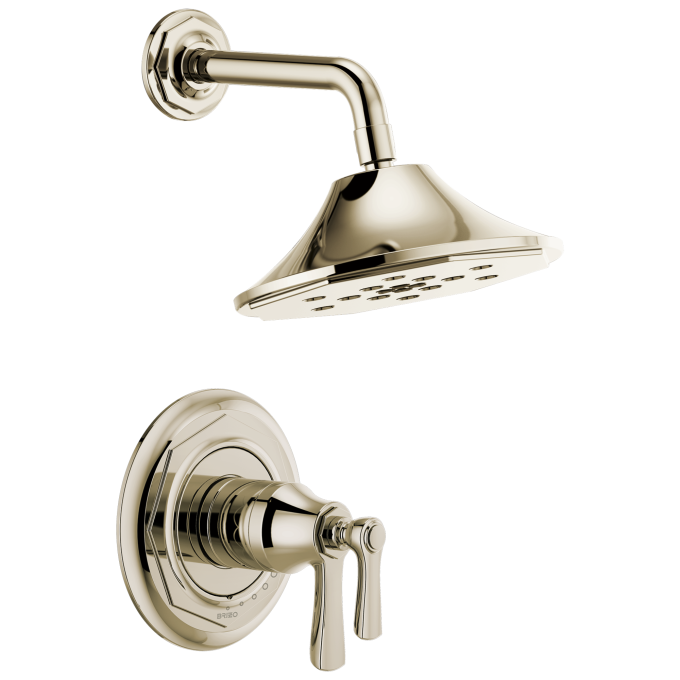 BRIZO Rook Tempassure Thermostatic Shower Only — Polished Nickel