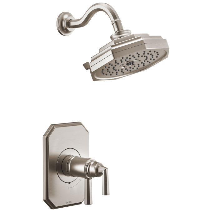 BRIZO Beauclere TempAssure Thermostatic Shower Only Trim — Luxe Nickel