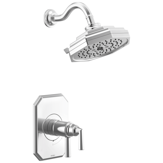 BRIZO Beauclere TempAssure Thermostatic Shower Only Trim — Chrome