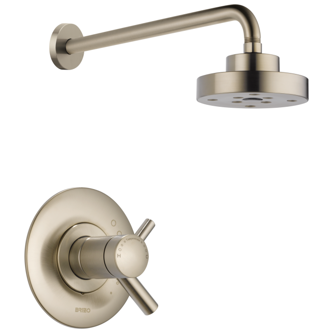 BRIZO Odin Tempassure Thermostatic Shower Only — Brushed Nickel
