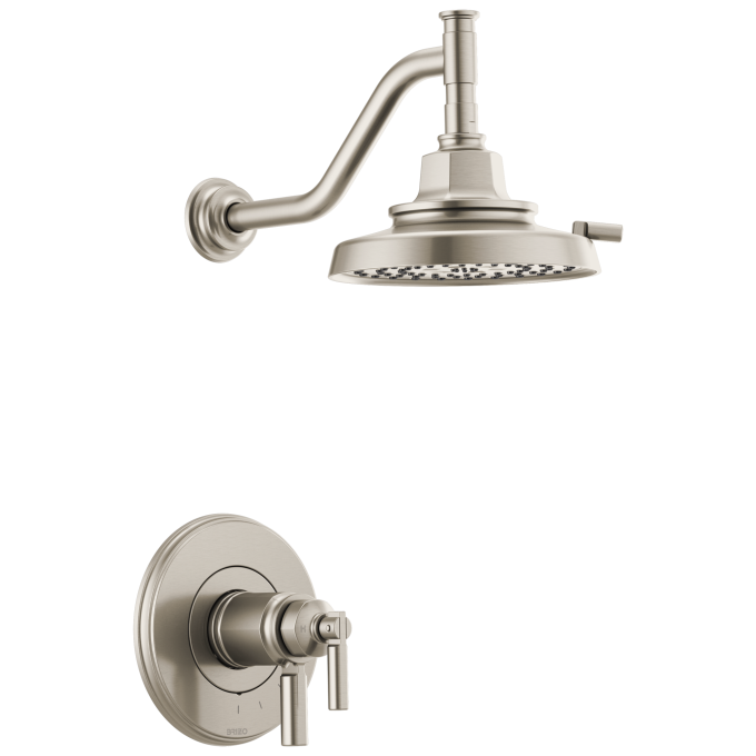 BRIZO Invari Tempassure Thermostatic Shower Only Trim — Luxe Nickel