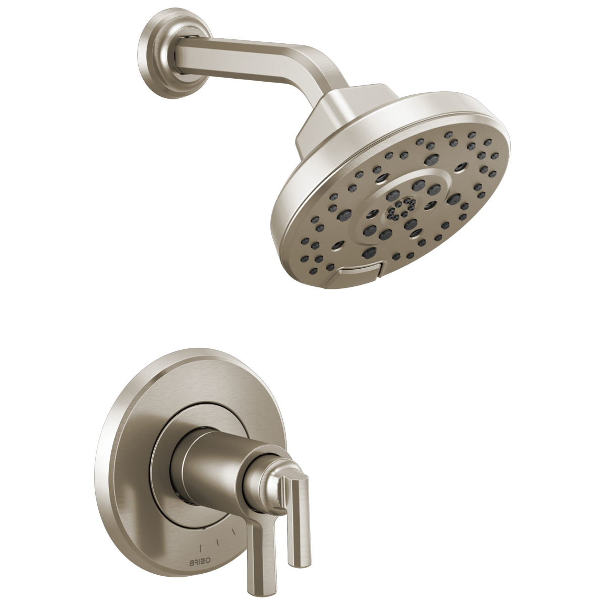BRIZO Levoir Tempassure Thermostatic Shower Only Trim — Luxe Nickel