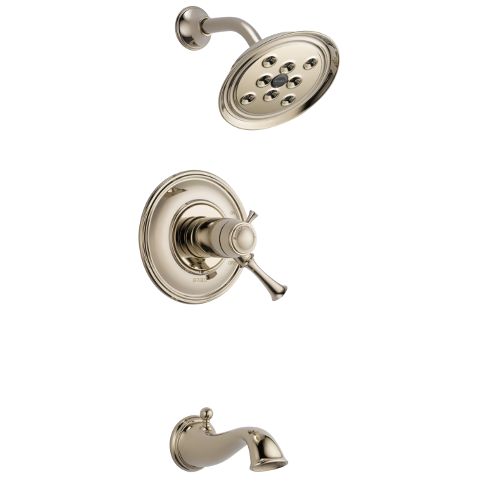 BRIZO Baliza Tempassure Thermostatic Tub/Shower — Polished Nickel
