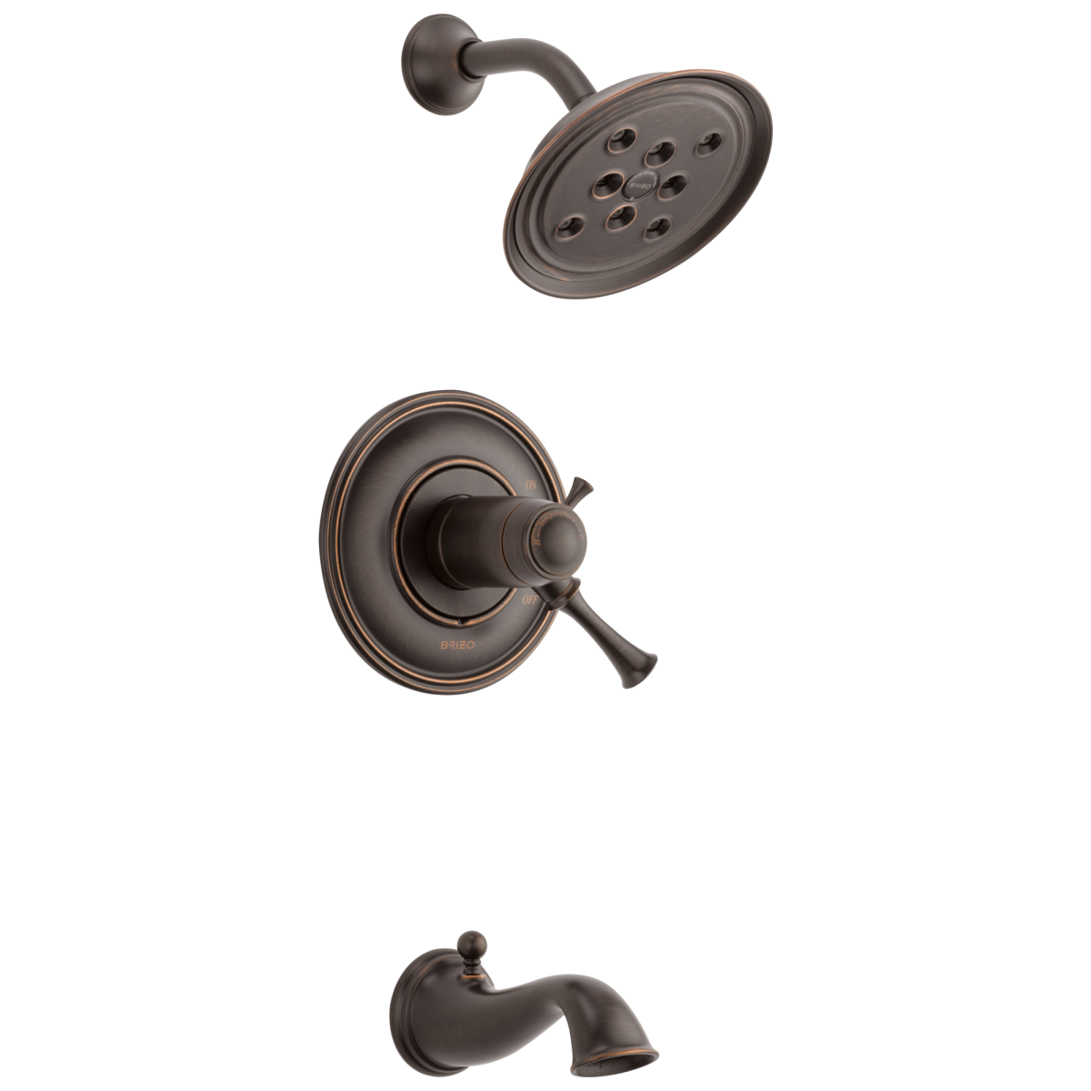 BRIZO Baliza Tempassure Thermostatic Tub/Shower — Venetian Bronze