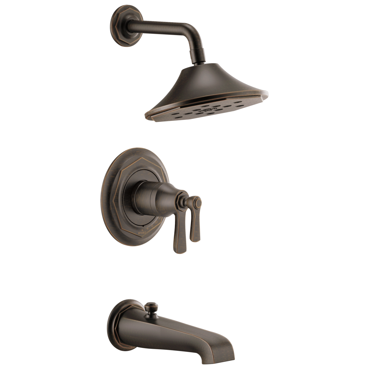 BRIZO Rook Tempassure Thermostatic Tub/Shower — Venetian Bronze