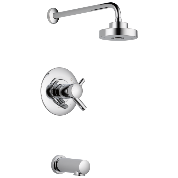 BRIZO Odin Tempassure Thermostatic Tub/Shower — Chrome