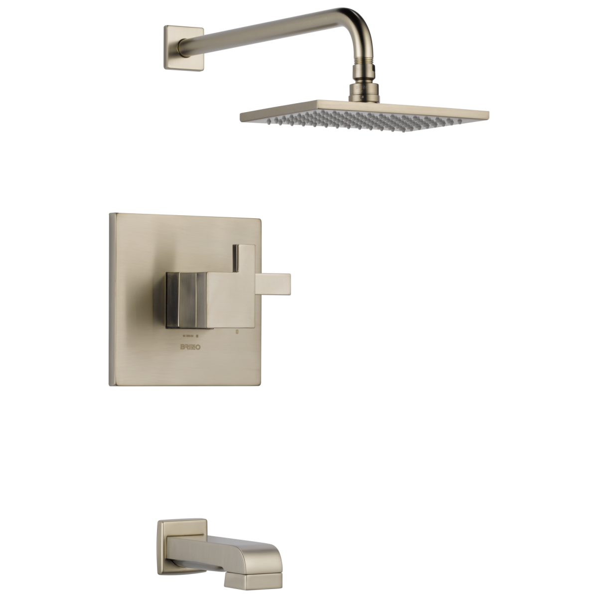 BRIZO Siderna TempAssure Thermostatic Tub/Shower Trim — Brushed Nickel