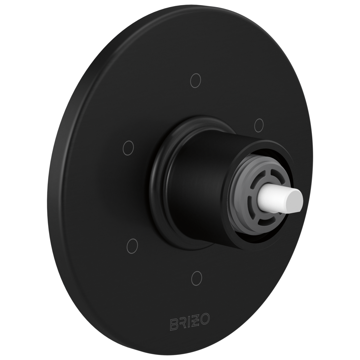 BRIZO Litze 6-Function Diverter Trim - Less Handle — Matte Black