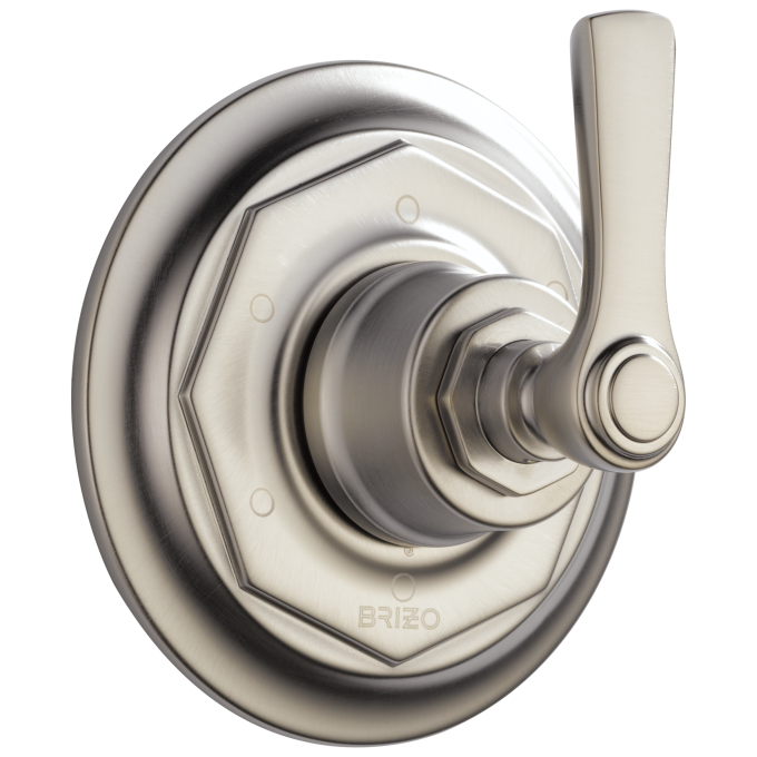 BRIZO Rook 6-Function Diverter Trim — Luxe Nickel