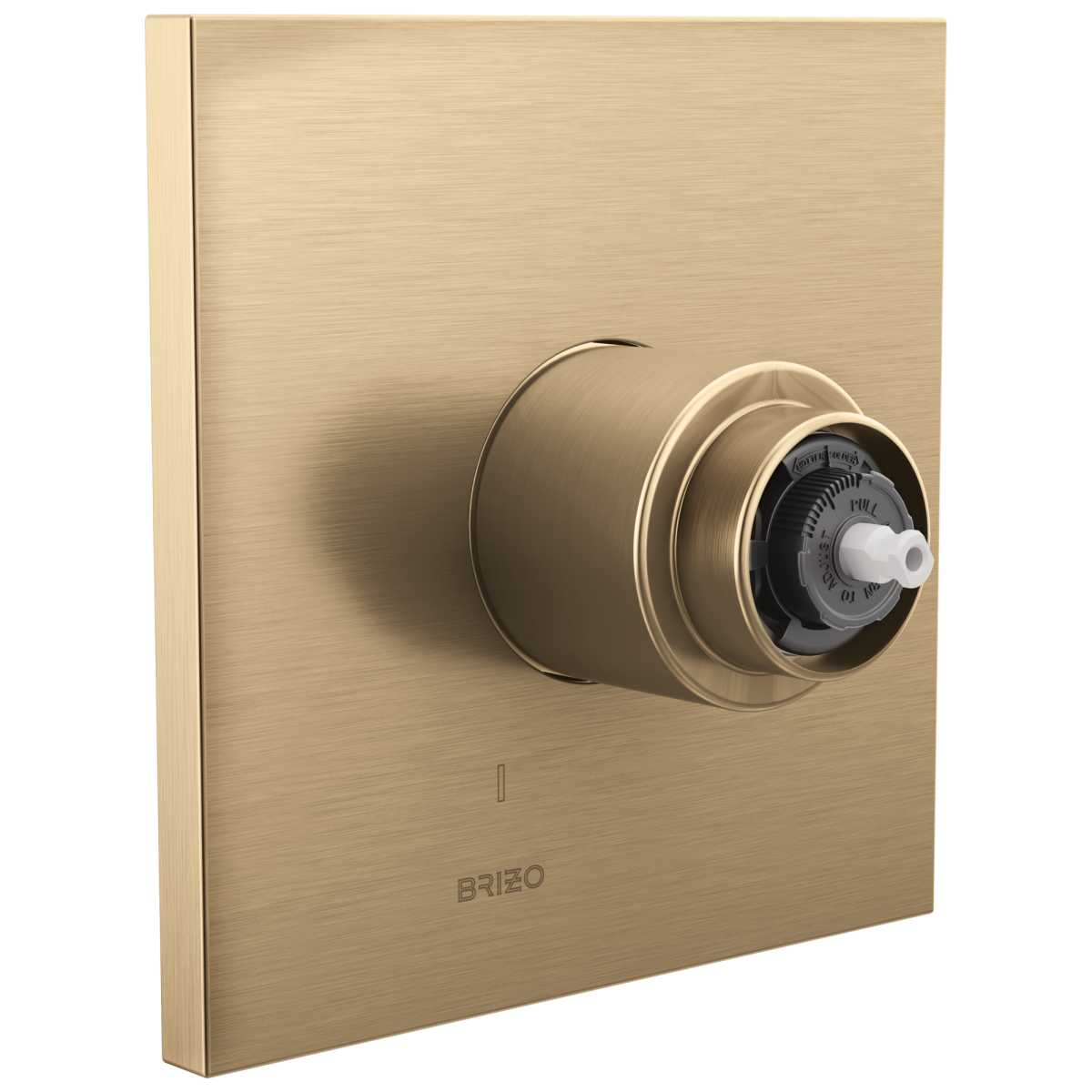 BRIZO Frank Lloyd Wright Pressure Balance Valve Only Trim - Less Handle — Luxe Gold
