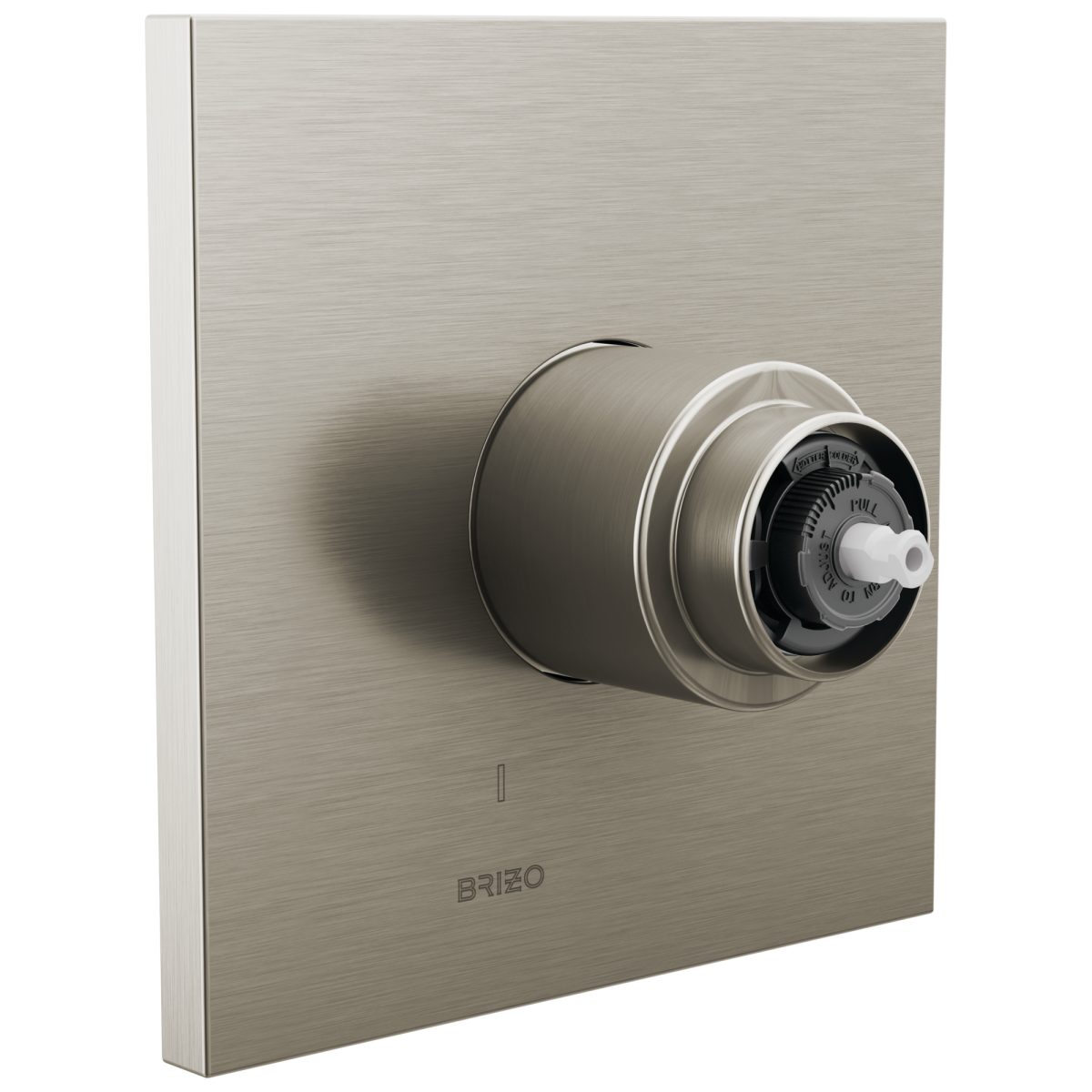 BRIZO Frank Lloyd Wright Pressure Balance Valve Only Trim - Less Handle — Luxe Nickel