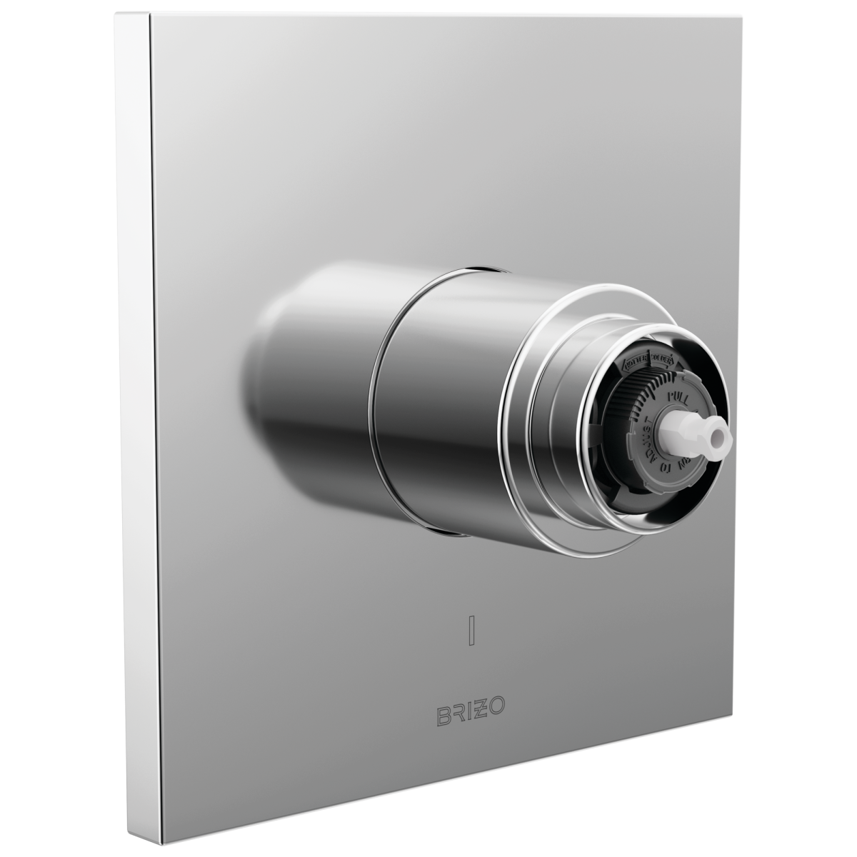 BRIZO Frank Lloyd Wright Pressure Balance Valve Only Trim - Less Handle — Chrome