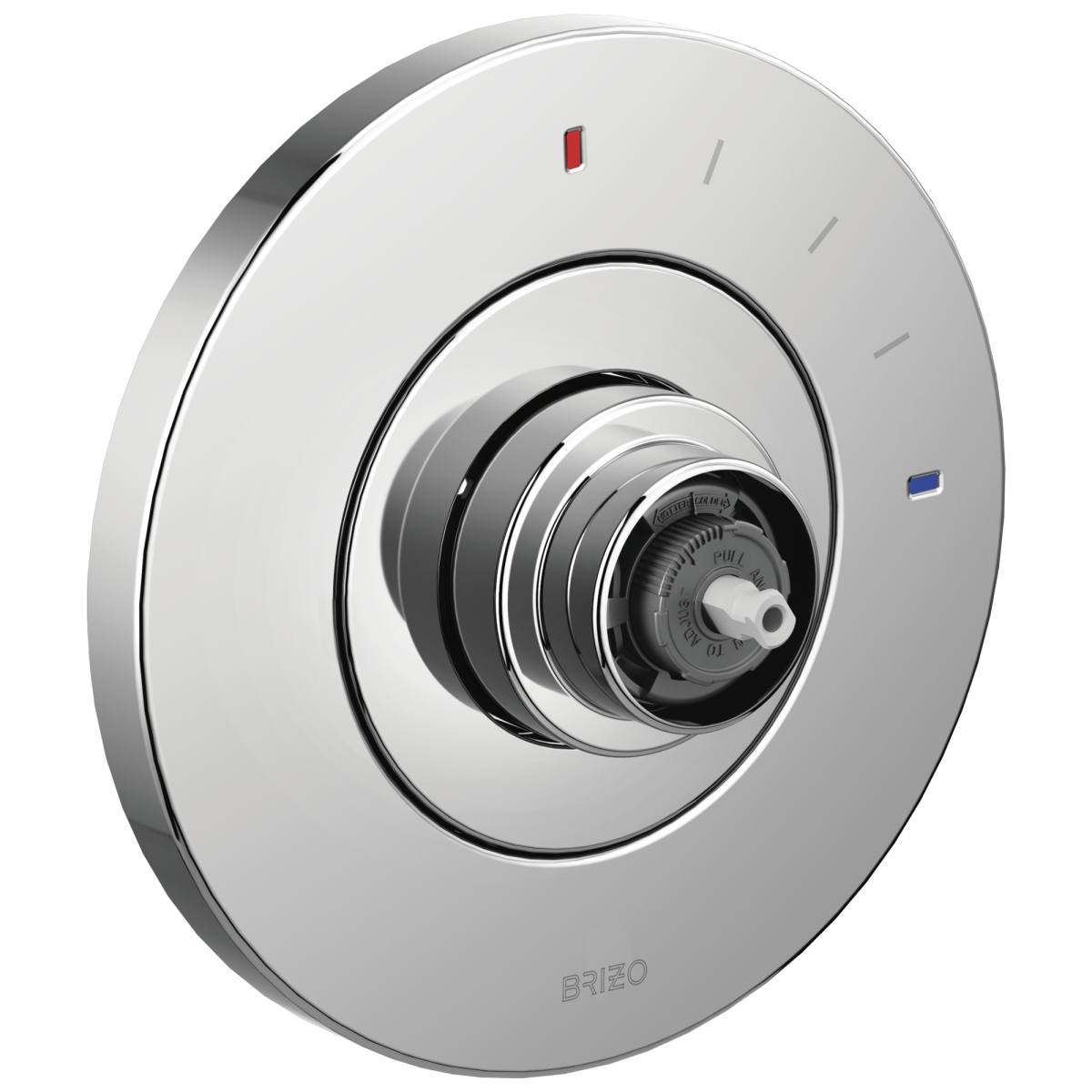 BRIZO Litze Pressure Balance Valve Only Trim - Less Handle — Chrome