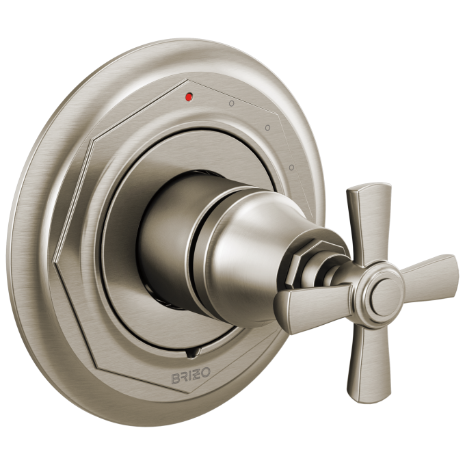 BRIZO Rook Pressure Balance Valve Only Trim — Luxe Nickel