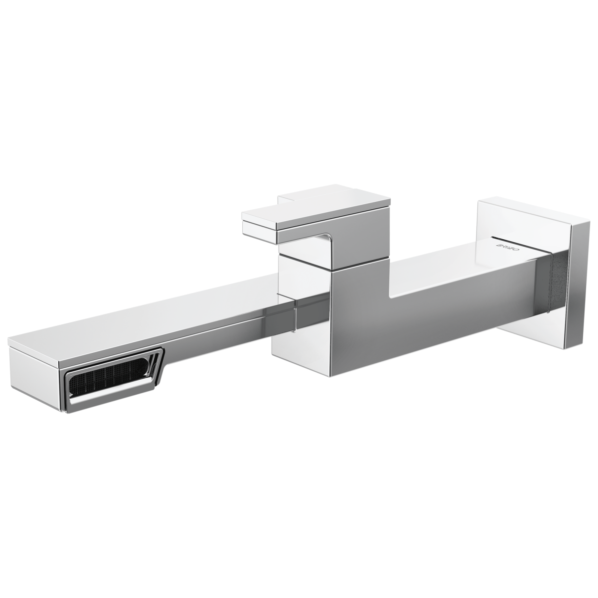BRIZO Frank Lloyd Wright Single-Handle Wall Mount Lavatory Faucet 1.2 GPM — Chrome