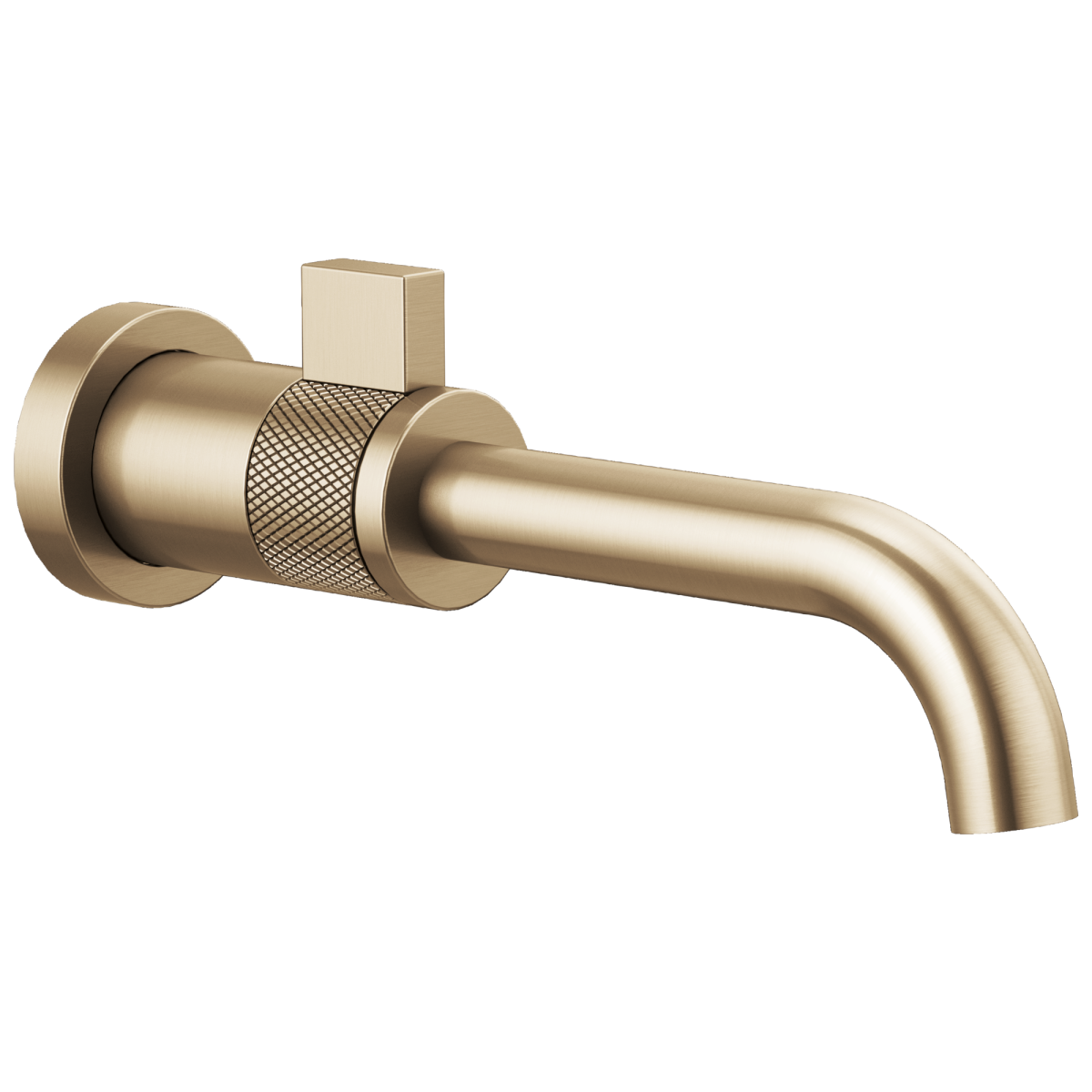 BRIZO Litze Single-Handle Wall Mount Lavatory Faucet 1.2 GPM — Luxe Gold