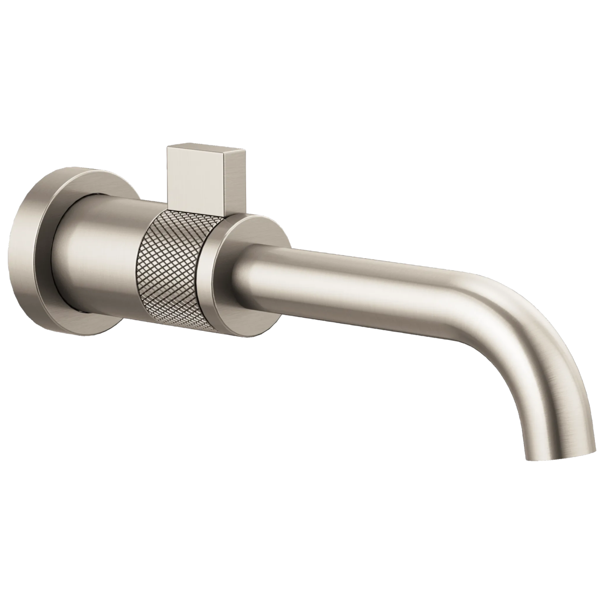 BRIZO Litze Single-Handle Wall Mount Lavatory Faucet 1.5 GPM — Luxe Nickel