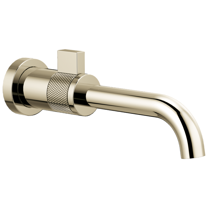 BRIZO Litze Single-Handle Wall Mount Lavatory Faucet 1.2 GPM — Polished Nickel