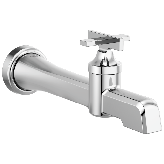 BRIZO Levoir Single-Handle Wall Mount Lavatory Faucet 1.5 GPM — Chrome