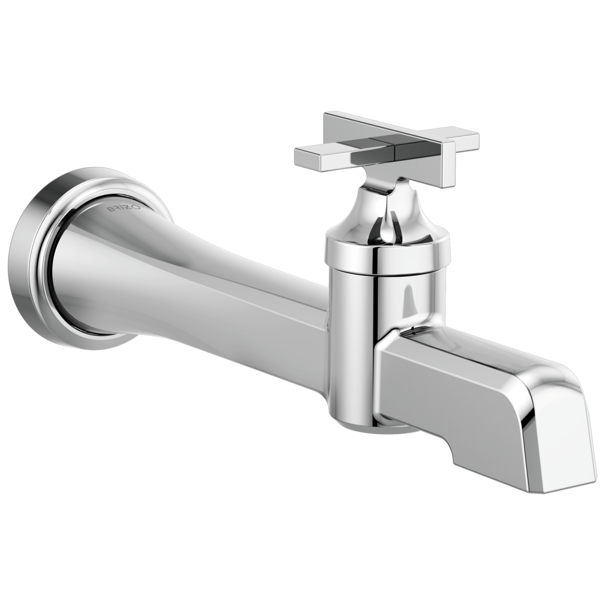 BRIZO Levoir Single-Handle Wall Mount Lavatory Faucet 1.2 GPM — Chrome