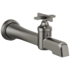 BRIZO Levoir Single-Handle Wall Mount Lavatory Faucet 1.5 GPM — Luxe Steel