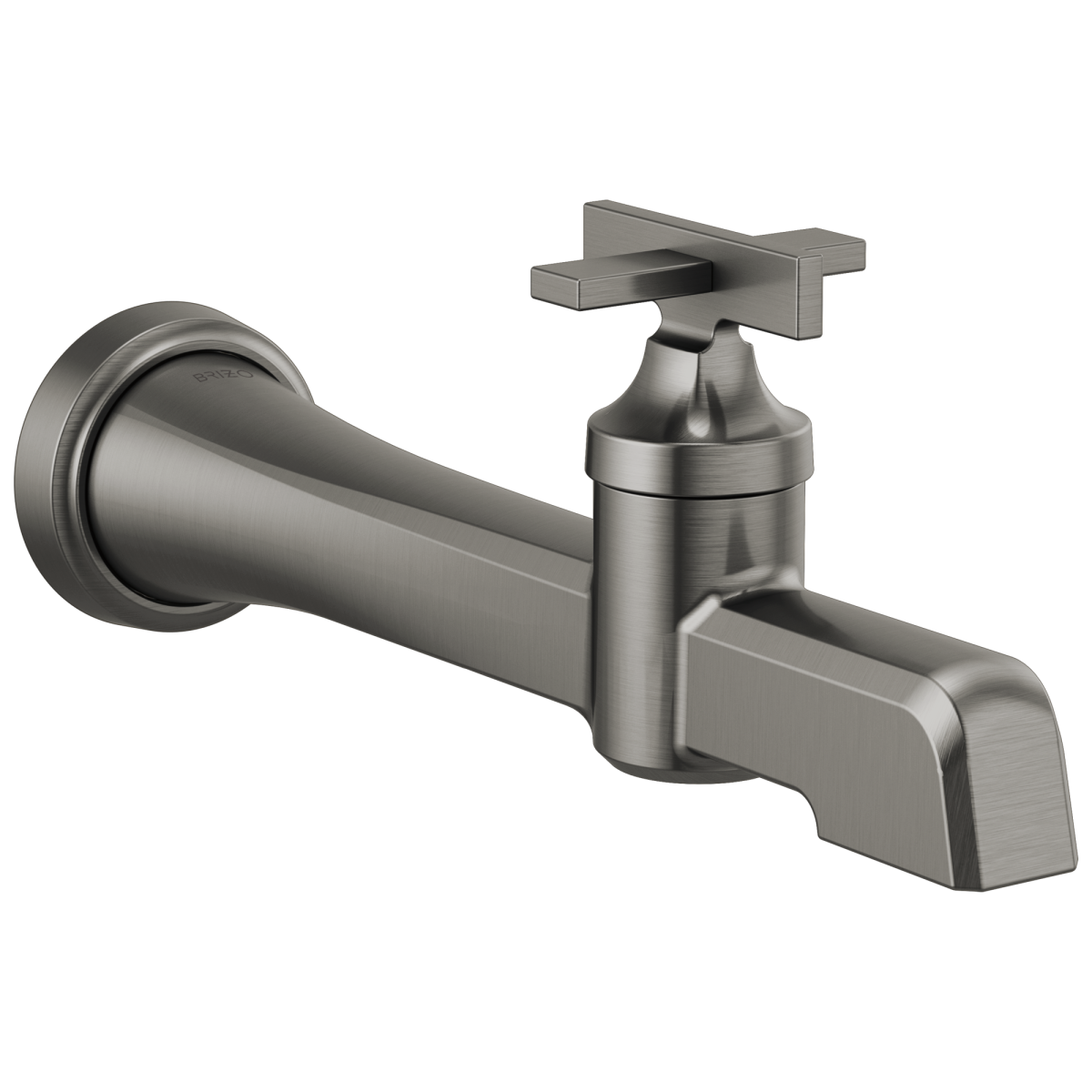 BRIZO Levoir Single-Handle Wall Mount Lavatory Faucet 1.5 GPM — Luxe Steel