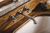 BRIZO Beauclere Wall Mount Lavatory Cross Handle Kit — Brilliance Black Onyx