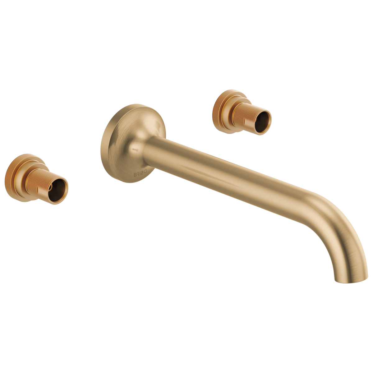 BRIZO Odin Widespread Lavatory Faucet - Less Handles 1.2 GPM — Luxe Gold
